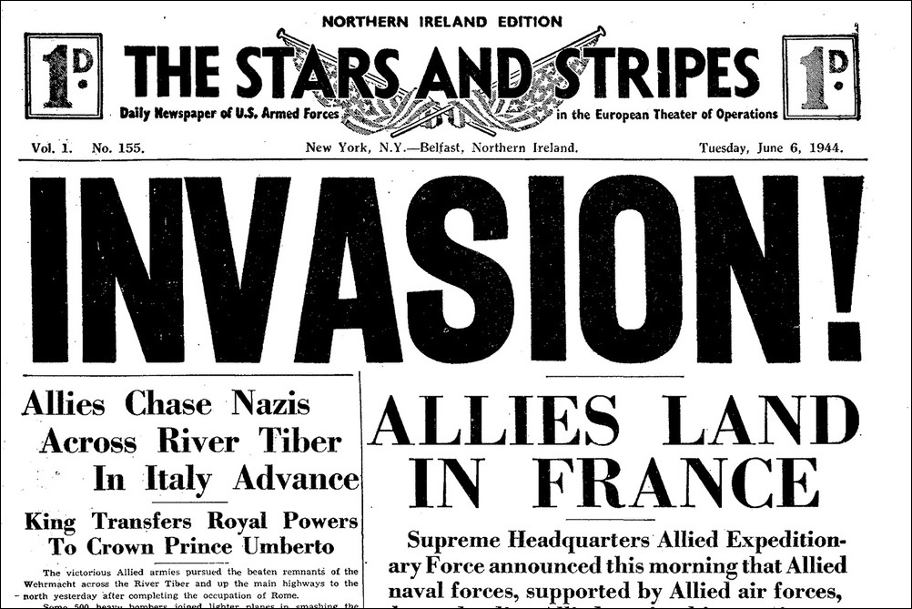 stars and stripes d-day