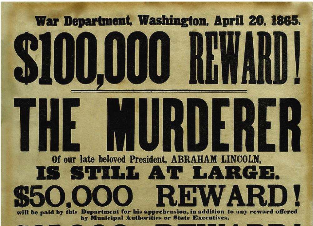 Stanton also led the effort to caputre John Wilkes Booth, the investigation, and the subsequent executions.