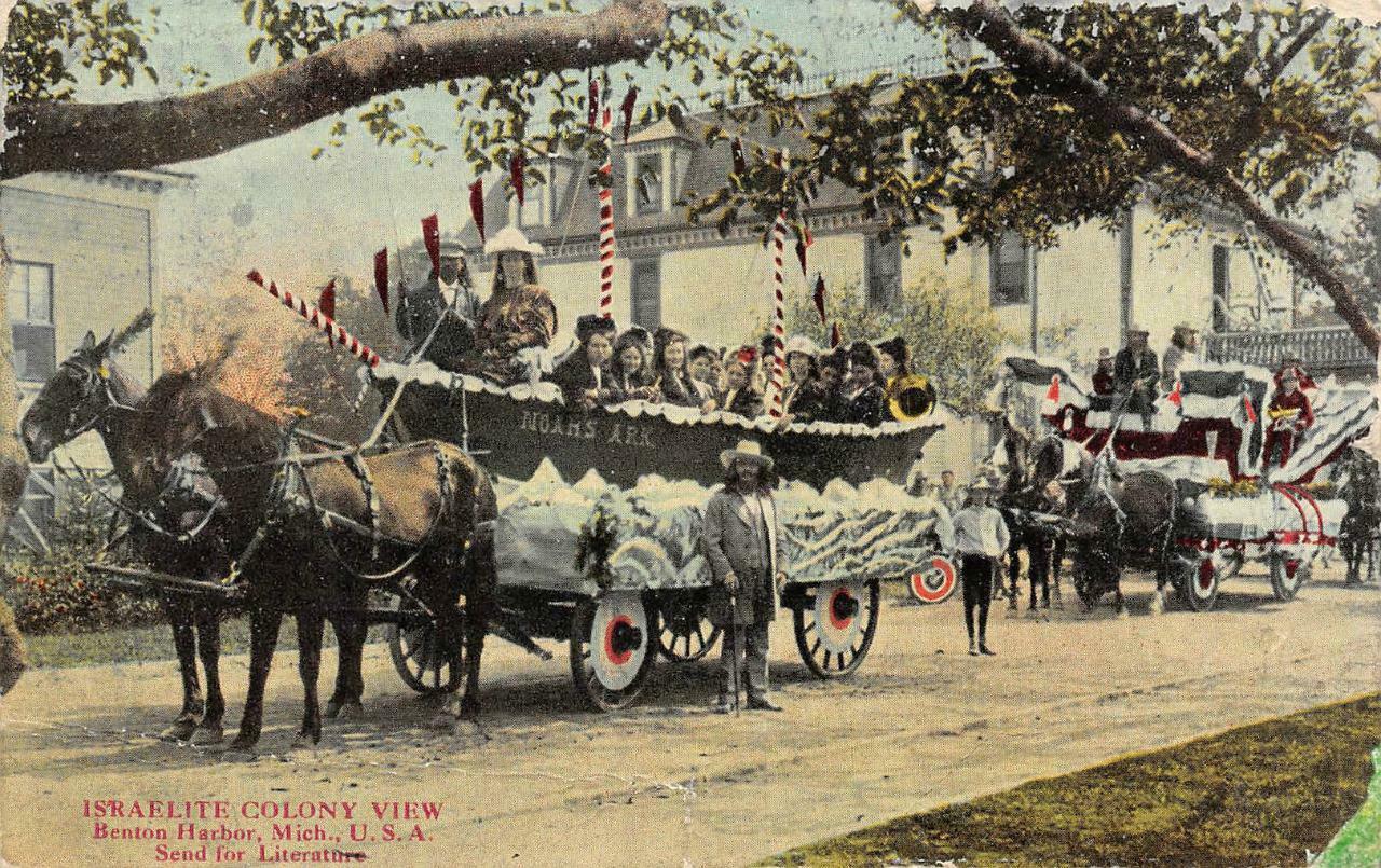 The cult built an amusement park on its 100,000 acres of land on the Eastern shore of Lake Michigan.