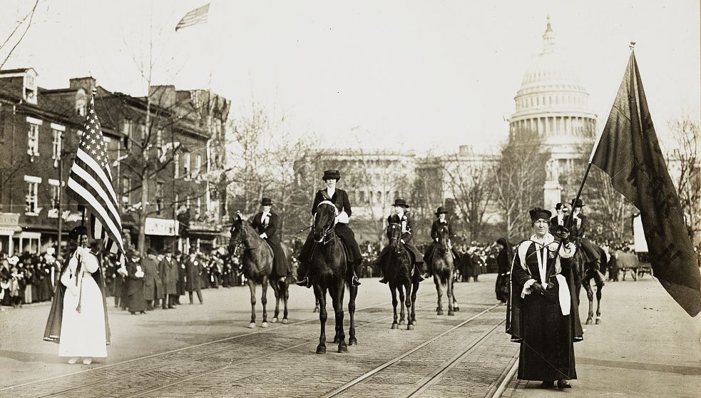 suffrage parade 1913