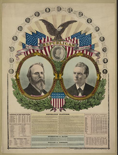 republican ticket 1876