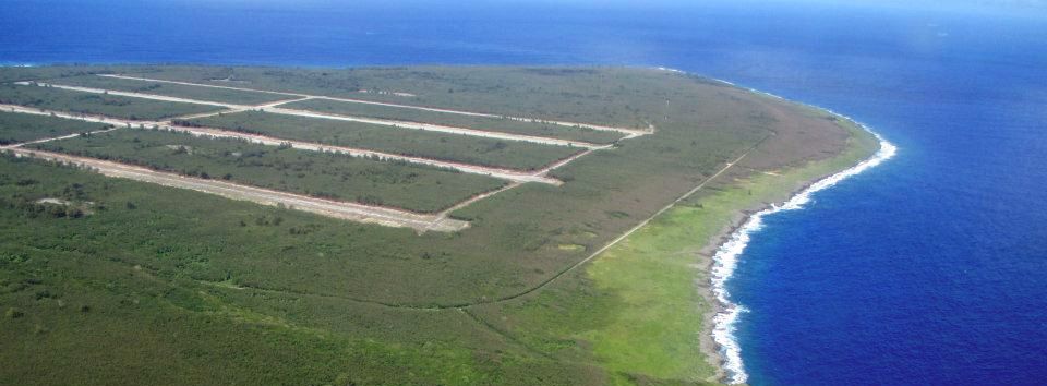 Now rarely used, the runways on Tinian were once among the most busy airstrips in the world as hundreds of B-29s sortied to Japan and other destinations with their lethal loads. Keith Fitzgerald.