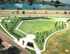 Veterans Memorial Park And Wall South