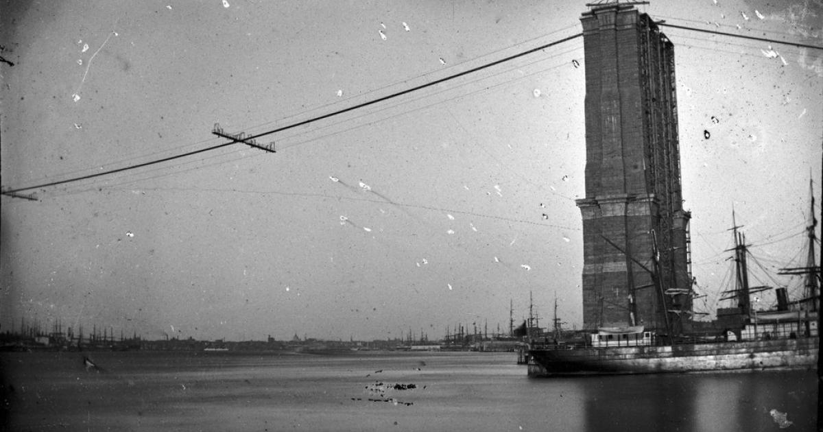 When They Built The Big Bridge (October 1956, Volume 7, Issue 6)