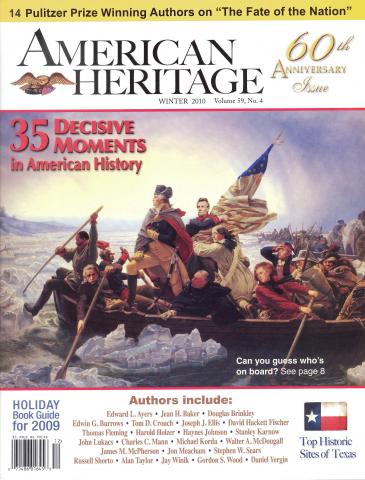 The 60th Anniversary Issue of American Heritage, with 14 Pulitzer Prize-winning authors