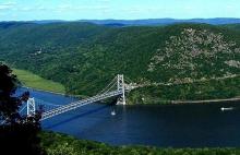 Bear Mountain Bridge And Tollhouse