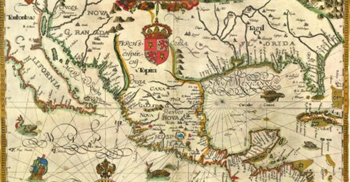 early maps of America